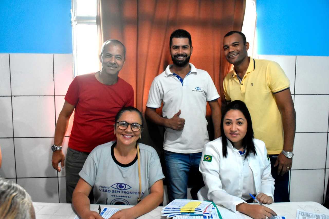 Camacã: Secretaria de Saúde em parceria com o projeto Visão sem Fronteiras atende 800 pessoas
